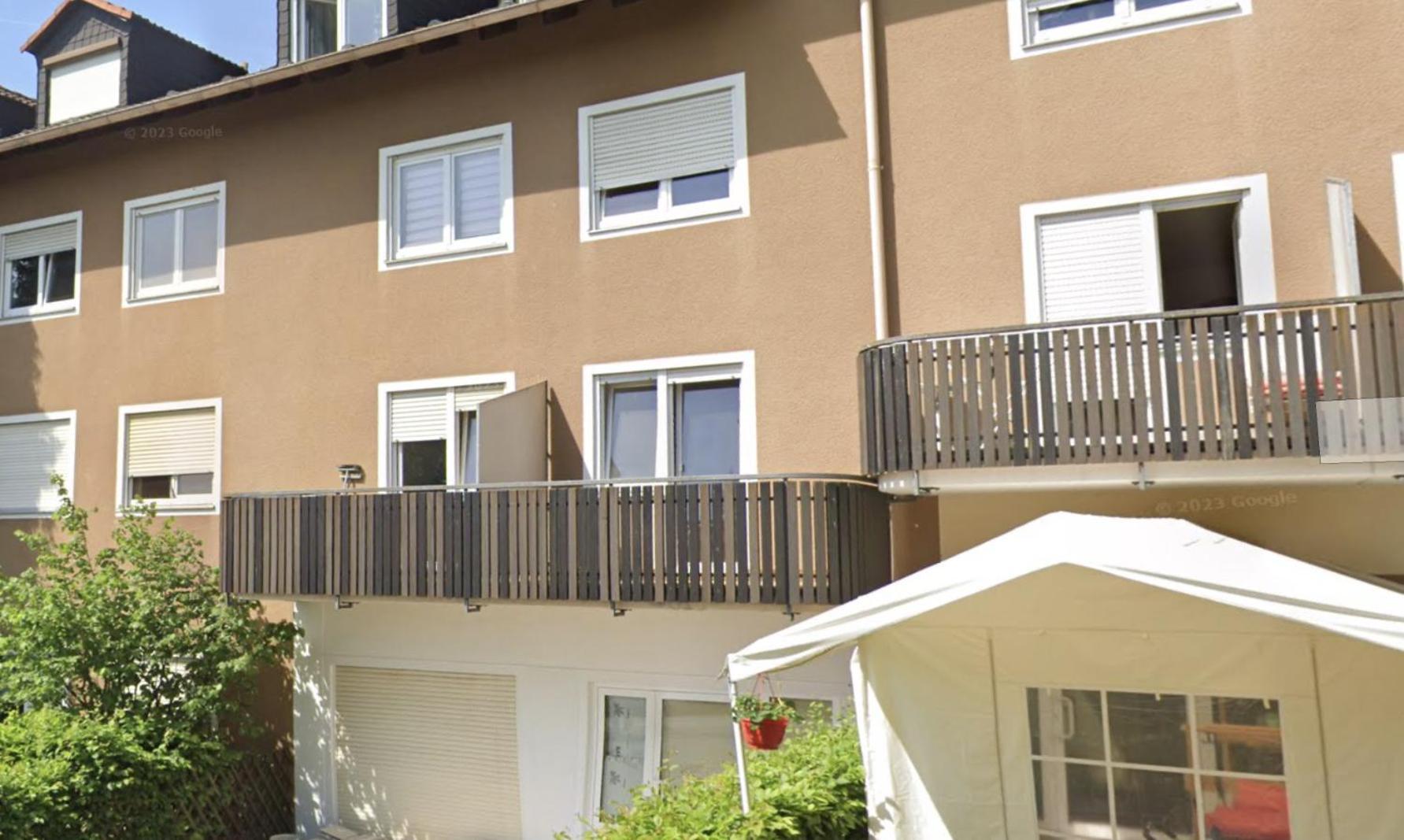 Kleines Apartment Mit Balkon Вюрцбург Экстерьер фото